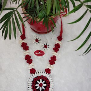 Handmade Natural Sea Shell Necklace Set