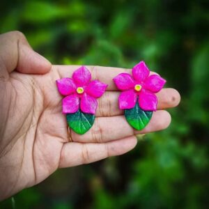 Handmade Clay Earrings for Women