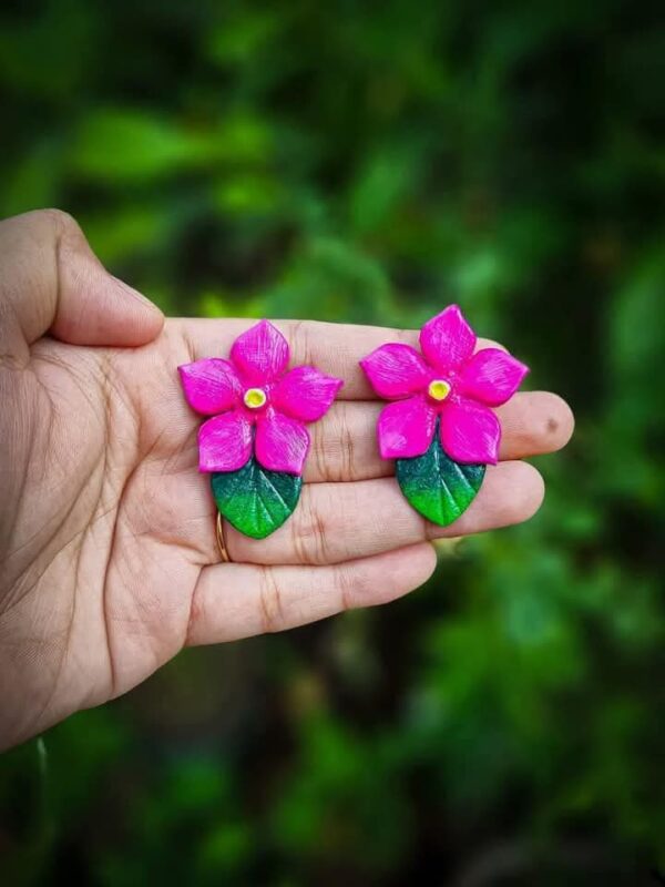 Handmade Clay Earrings for Women