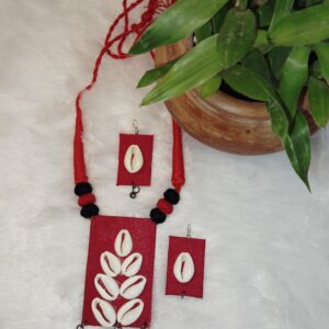 Handmade Natural Sea Shell Necklace Set
