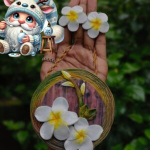 Handmade Clay Neckpiece for Women